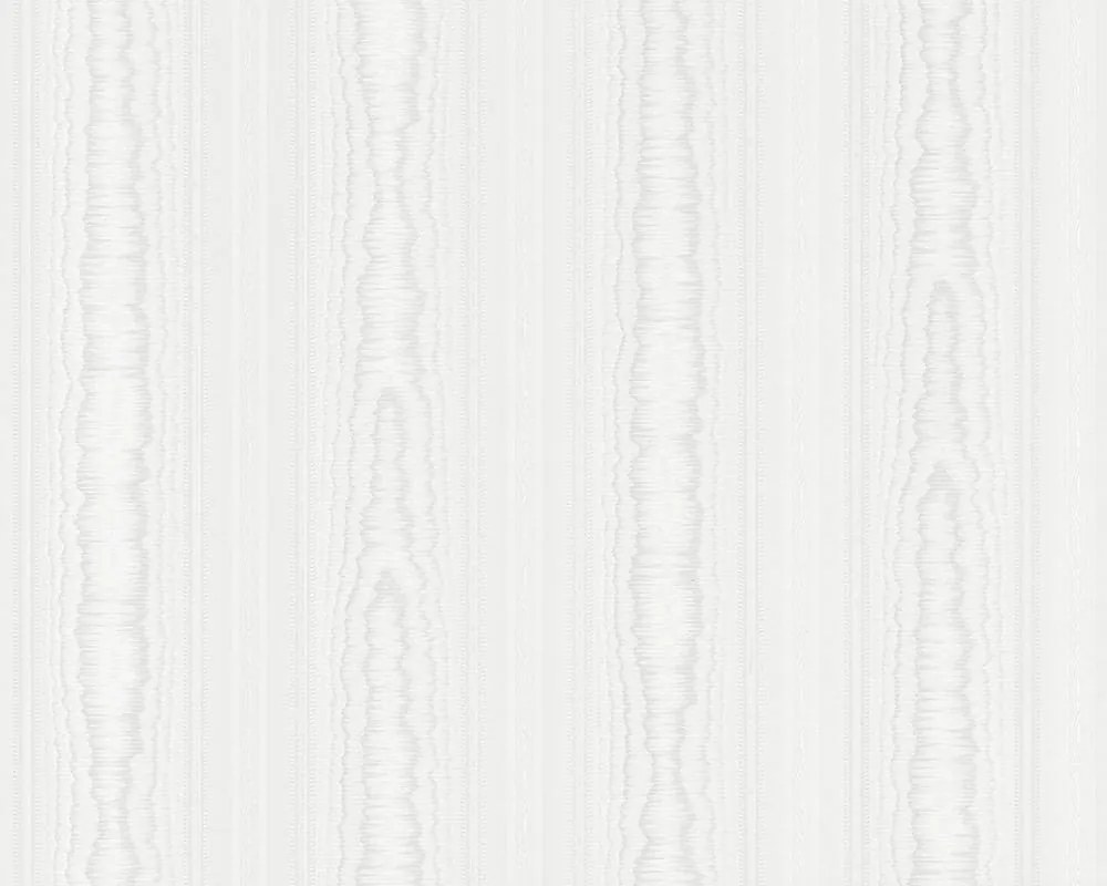 Fehér csíkos fali tapéta 7658-19 Simply White As Creation