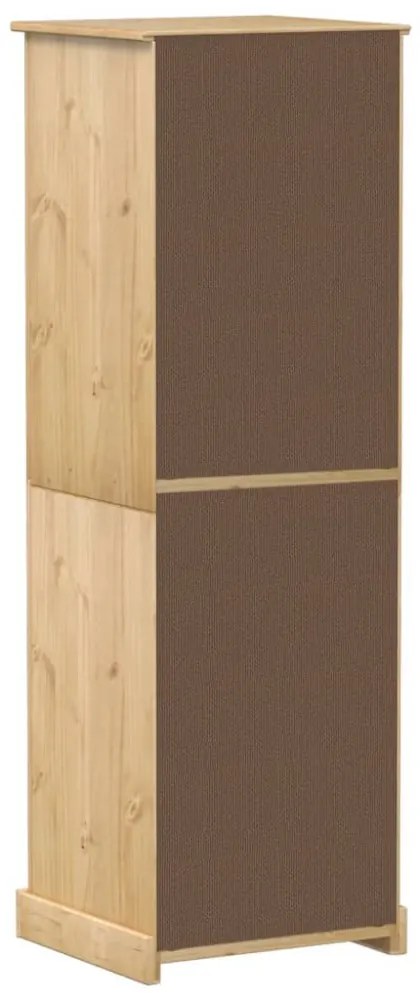 Corona tömör fenyőfa ruhásszekrény 55x50x170 cm