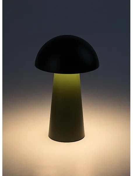 Rabalux 76038 - MIREO kültéri LED-lámpa, érintős fényerőszabályzóval, 1,5 W/5 V, IP44, 1200 mAh, USB, zöld