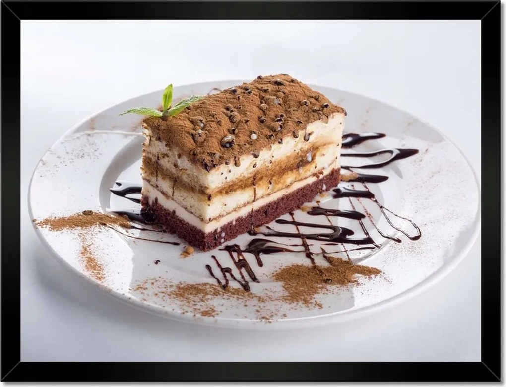 Poszterek keretben 40x30 Süti Sütemény Torta