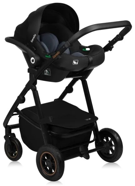 Lionelo - Kombinált 3 az 1-ben babakocsi AMBER PLUS Green Forest