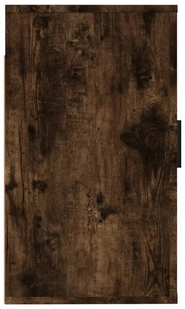 2 db füstös tölgy falra szerelhető TV-szekrény 40x34,5x60 cm