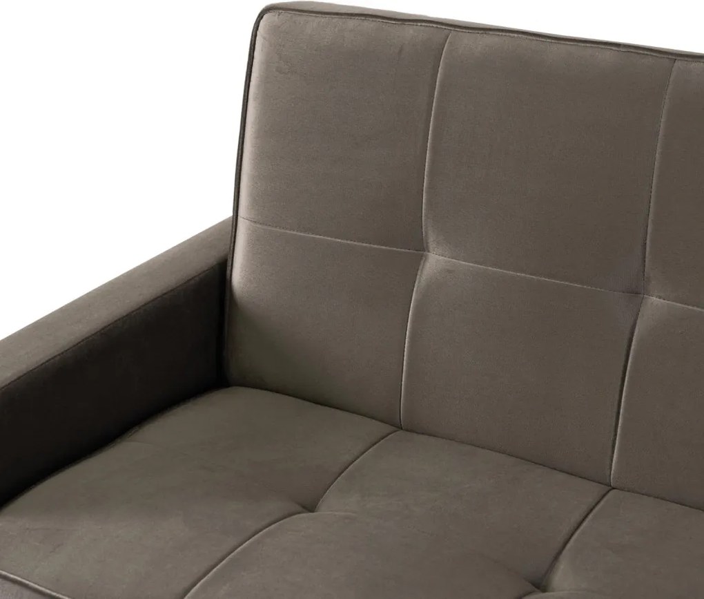 2 db kihúzható kanapé bézs színben – ALUNA