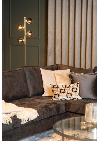 Lucide 45774/04/02 - Állólámpa TYCHO 4xG9/28W/230V arany