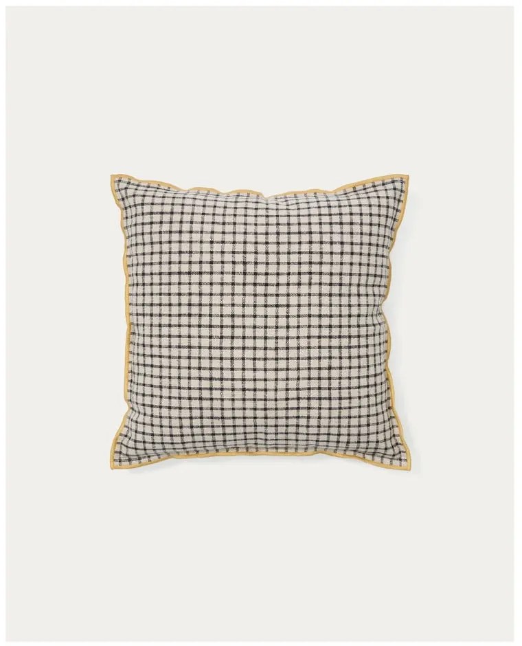 Lenkeverék párnahuzat 45x45 cm Airi – Kave Home