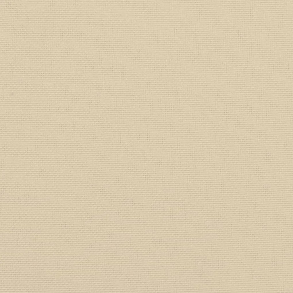 bézs oxford szövet kerti padpárna 150 x 50 x 7 cm