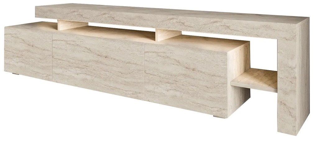 TV szekrény Beliz - Travertine