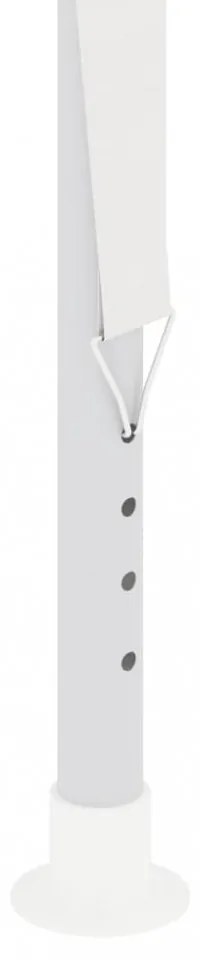 fehér rendezvénysátor oldalfalakkal 4 x 6 m 90 g/m²