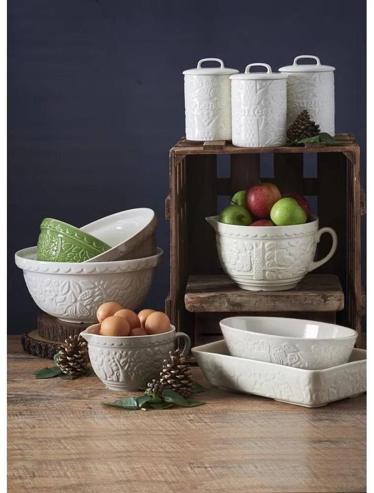 Fehér kőedény tál ø 20 cm In the Forest – Mason Cash