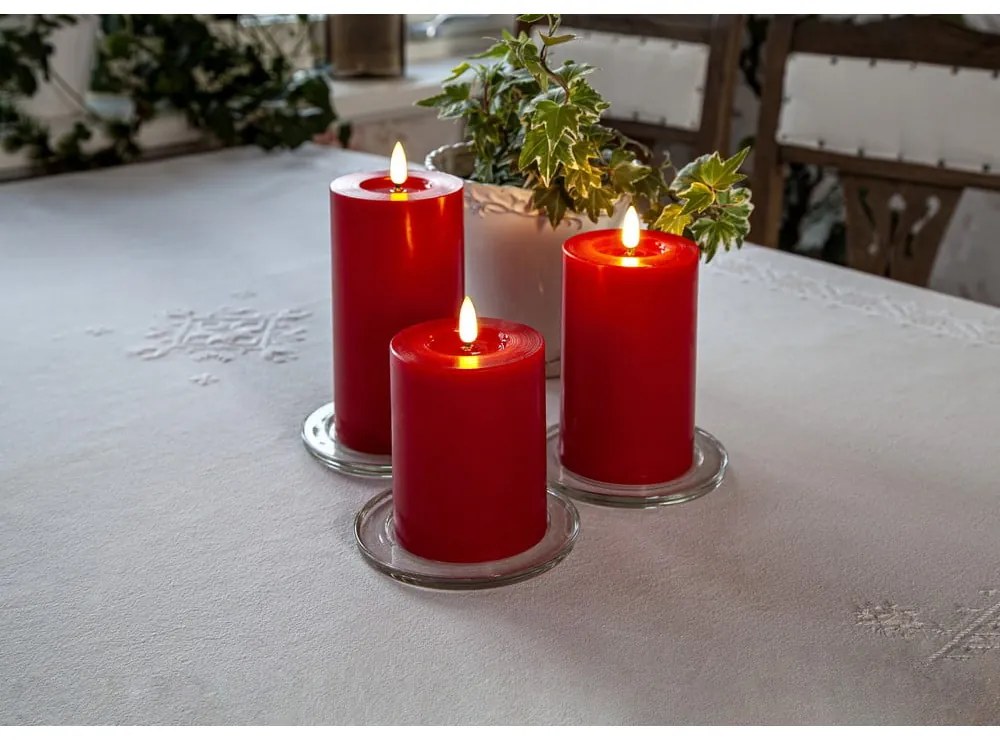 LED gyertya (magasság 15 cm) Flamme Flow – Star Trading