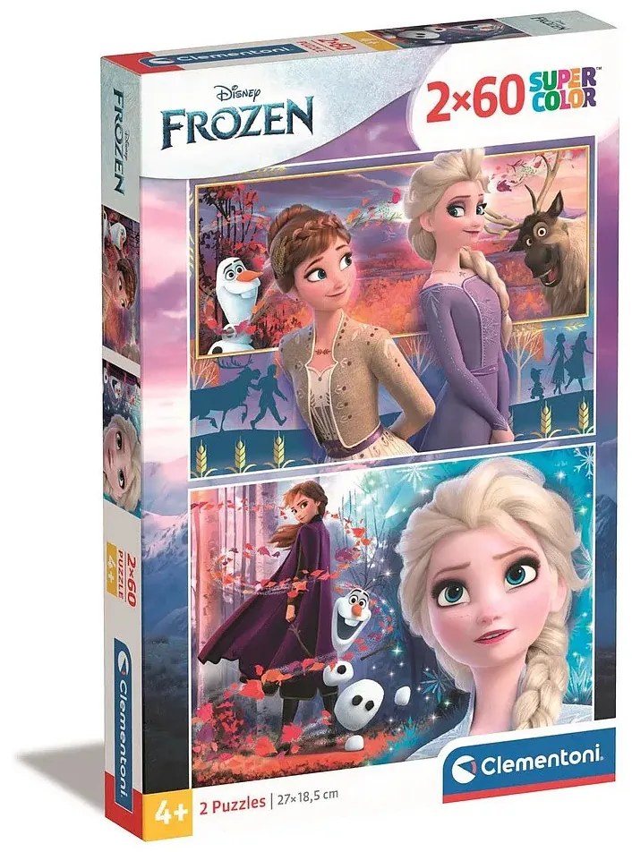 Disney Jégvarázs Wind 2x60 db-os puzzle Clementoni