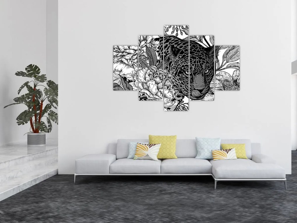 Kép - Egzotikus kert (150x105 cm)