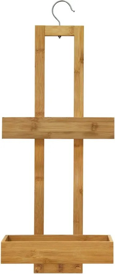 Natúr színű függő bambusz fürdőszobai polc Hanoi – douceur d'intérieur