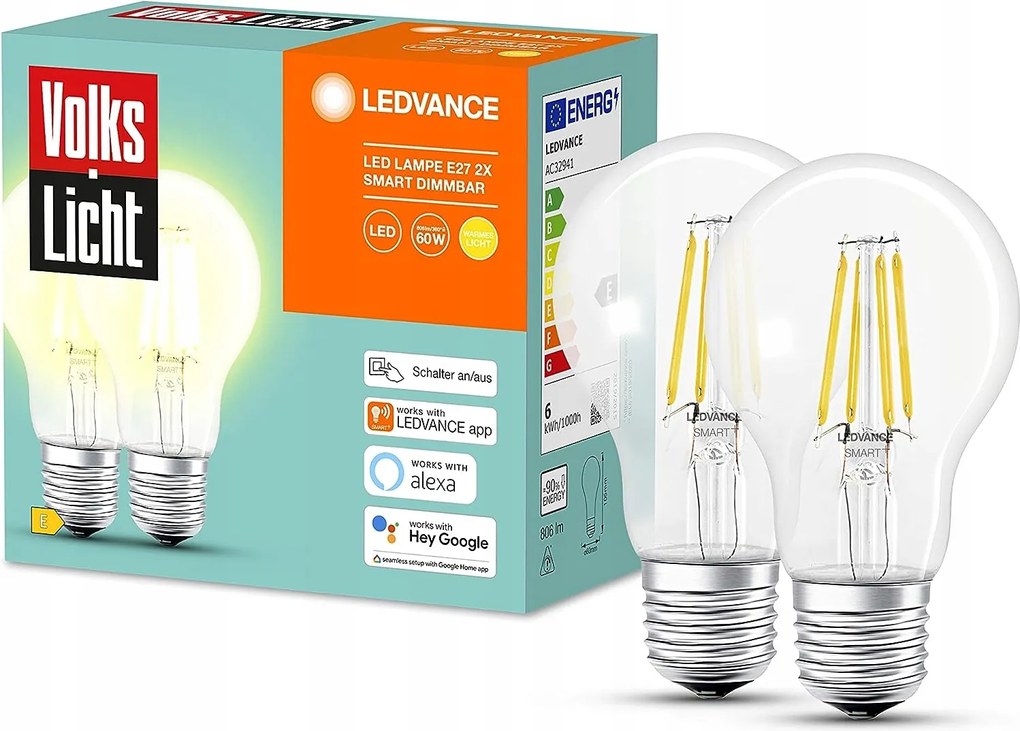 Ledvance Volks-licht Intelligens Led Izzó E27 (120/TR-99)