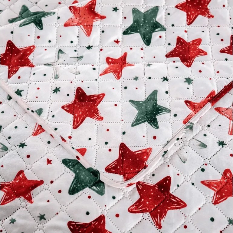 Ágytakaró COLORFUL STARS, színes Méret: 220 x 240 cm
