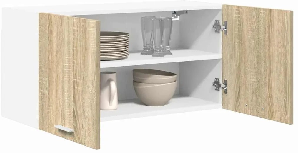 Függő szekrény Riga Sonoma tölgy 80 x 31 x 40 cm Faanyag