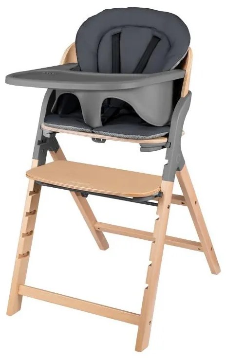 Lionelo - Gyermek etetőszék 3 az 1-ben MEGAN Szürke fa