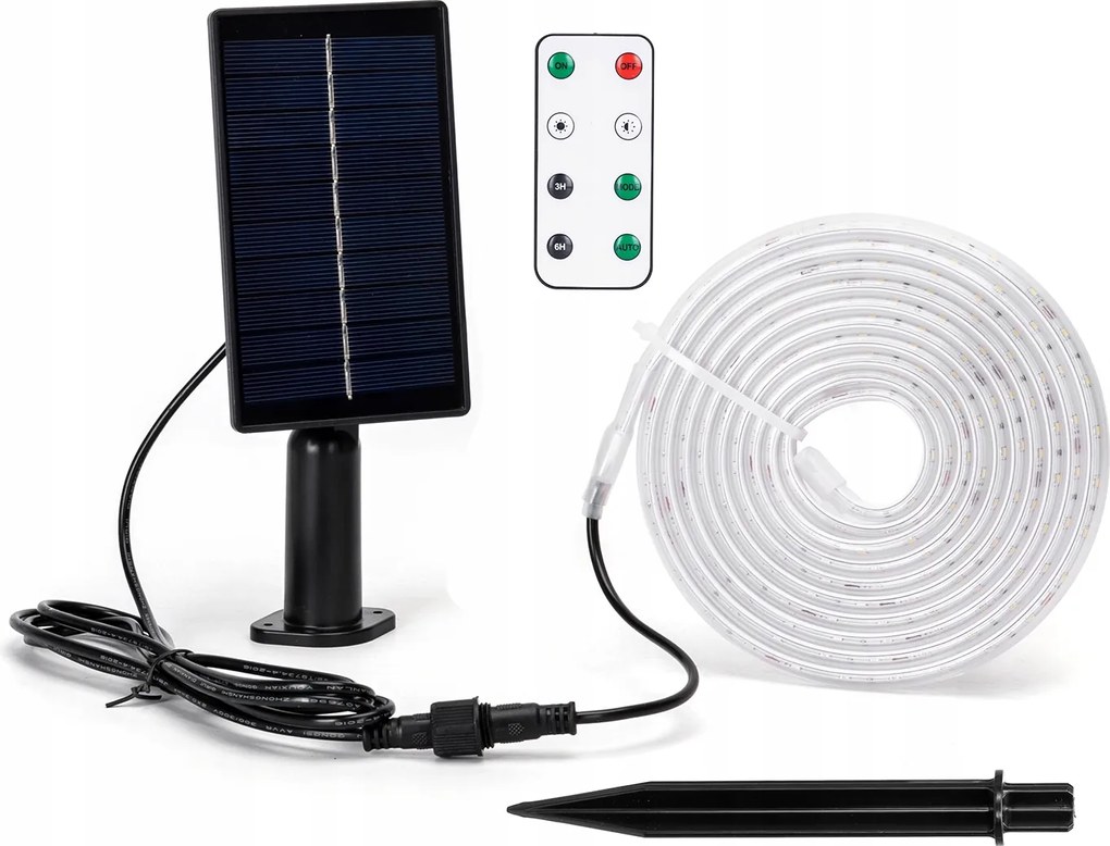 Napelemes Led szalag-3m-30W-6500K-300 lm-IP65