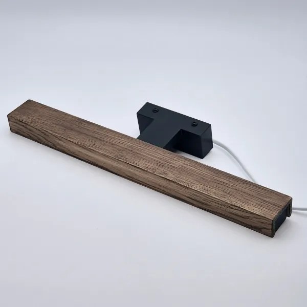 Brilagi-LED fürdőszobai tükörvilágítás WOODY MIRROR LED/8W/230V IP44 tölgy/feket