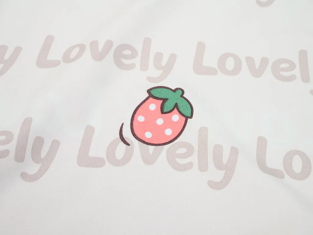 AUTÓK LOVELY rózsaszín pamut baba ágyneműhuzat