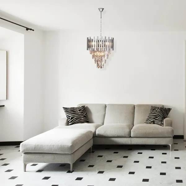 Aspen láncos csillár 9xE14/40W/230V