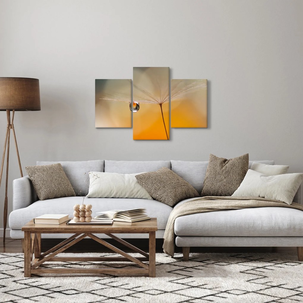 Kép - Makró virág (90x60 cm)
