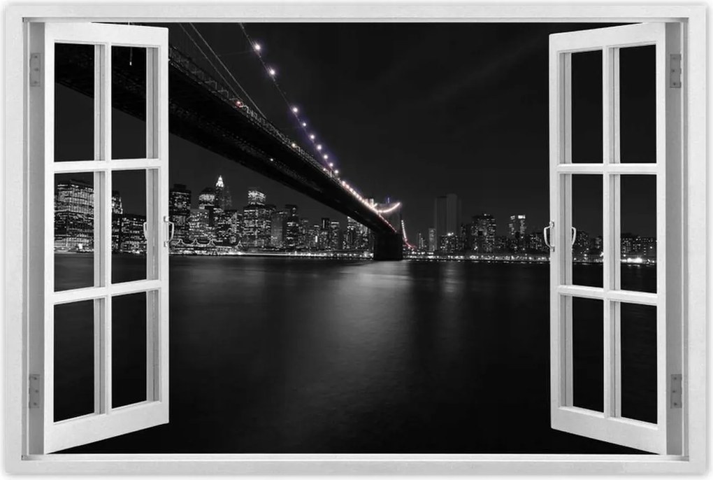 Poszterek 120x80 Lila hídfények