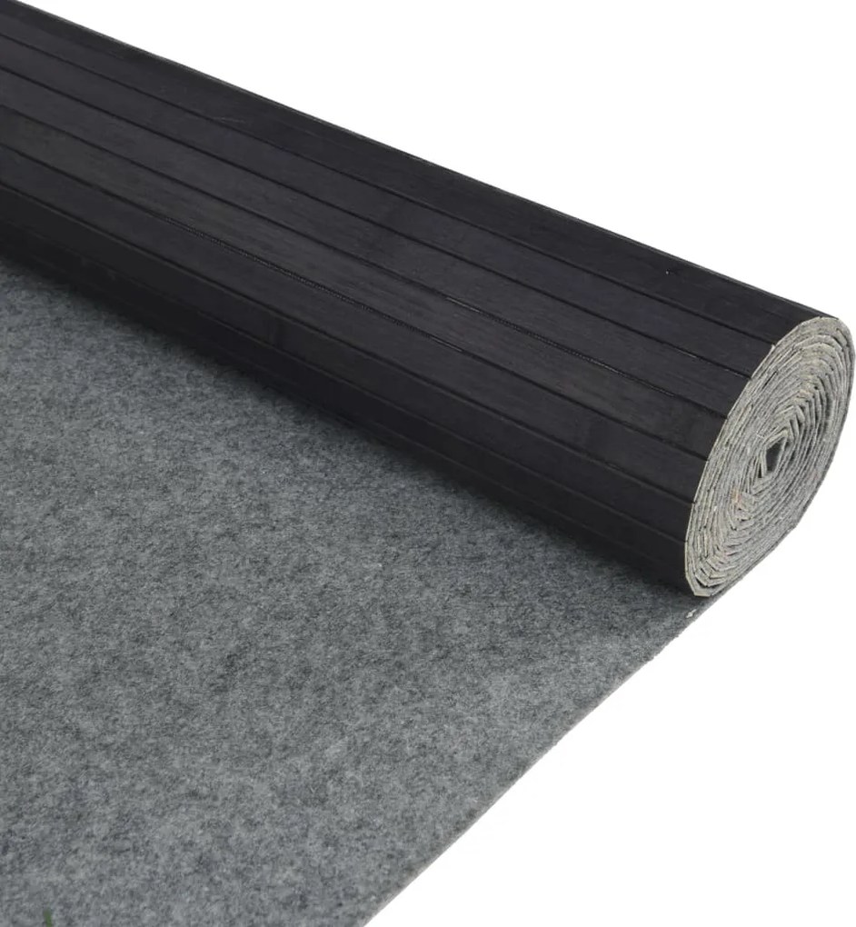Szürke bambusz térelválasztó szélessége 600 cm magassága 165 cm