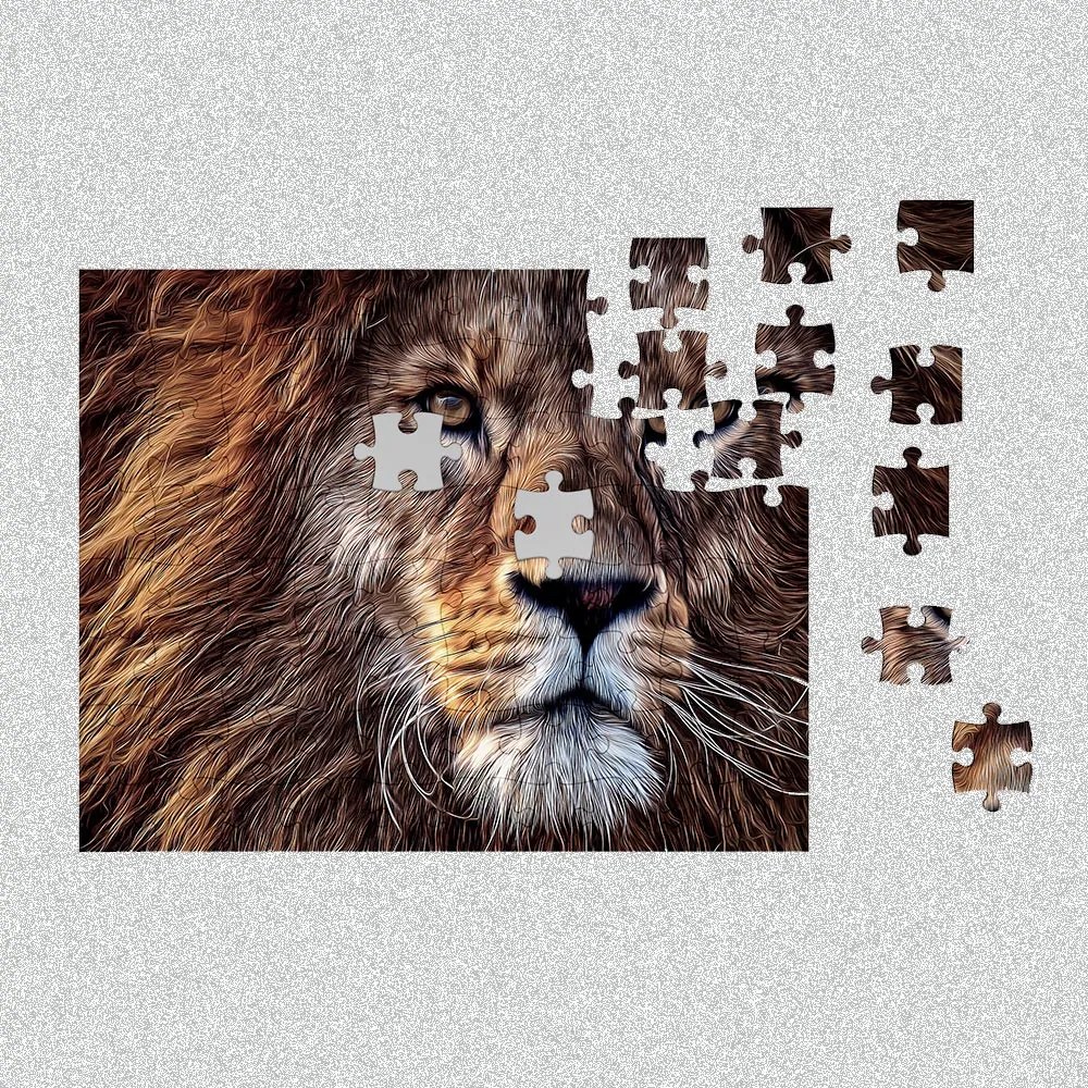 A3 méretű puzzle