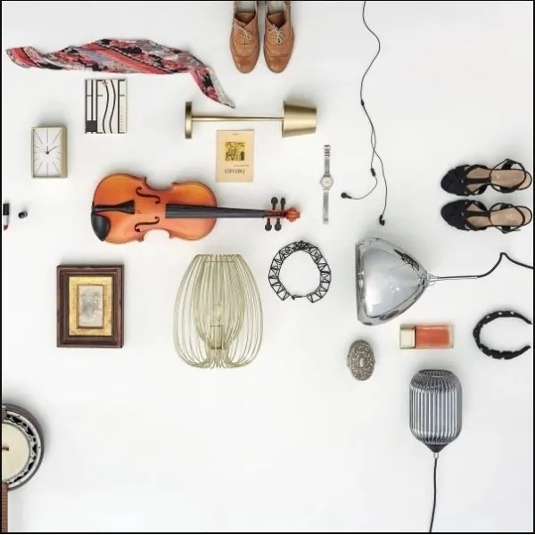 Fabas Luce 3677-34-225 - Asztali lámpa CAMP 1xE27/40W/230V arany