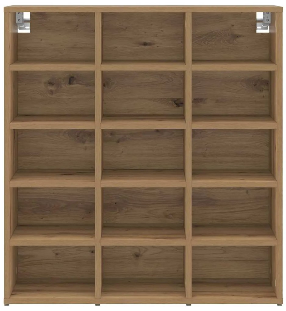 Cipősszekrény kézműves tölgy 77.5 x 30 x 83.5 cm Faanyag