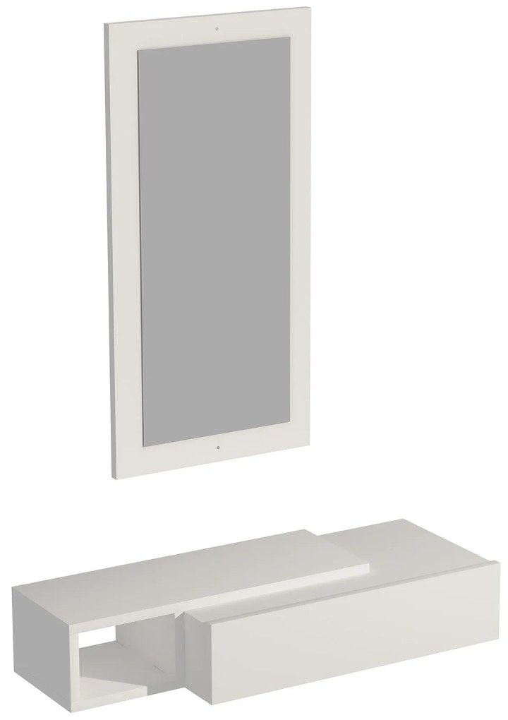 Fali polc Vien - White