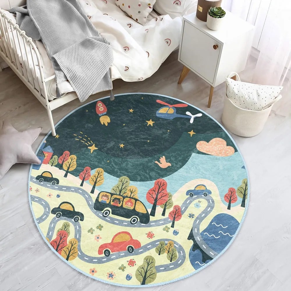 Gyerek szőnyeg ø 80 cm Comfort – Mila Home