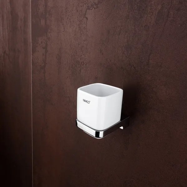 NIMCO MA készlet-31K-26 - Szappan adagoló, fogkefe állvány és fali kampó MAYA