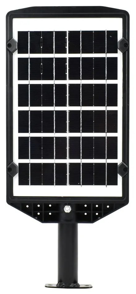 Erős 180W Nagy Fényű 286LED SMD Fehér Fényű Napelemes Világítás Mozgásérzékelővel és Távirányítóval W7101A-4 – fekete