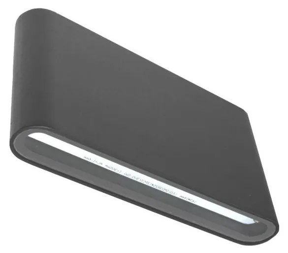 BOWI LED Kültéri fali lámpa FLOW 2xLED/6W/230V IP54 3000K antracit BW0264