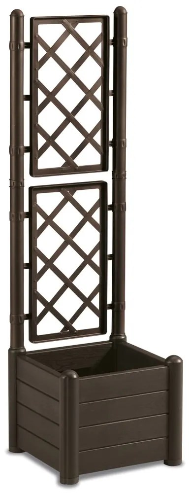 STEFANPLAST Láda 30 L ráccsal/ráccsal, barna