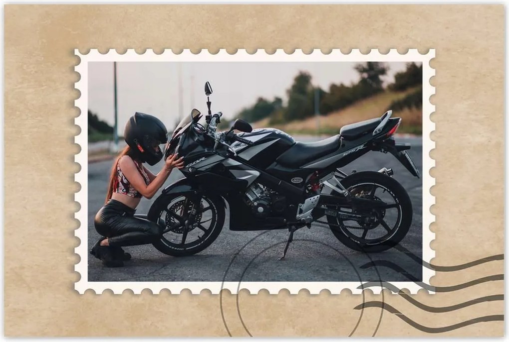 Poszterek 60x40 Szeretem őt! Honda Motorkerékpár