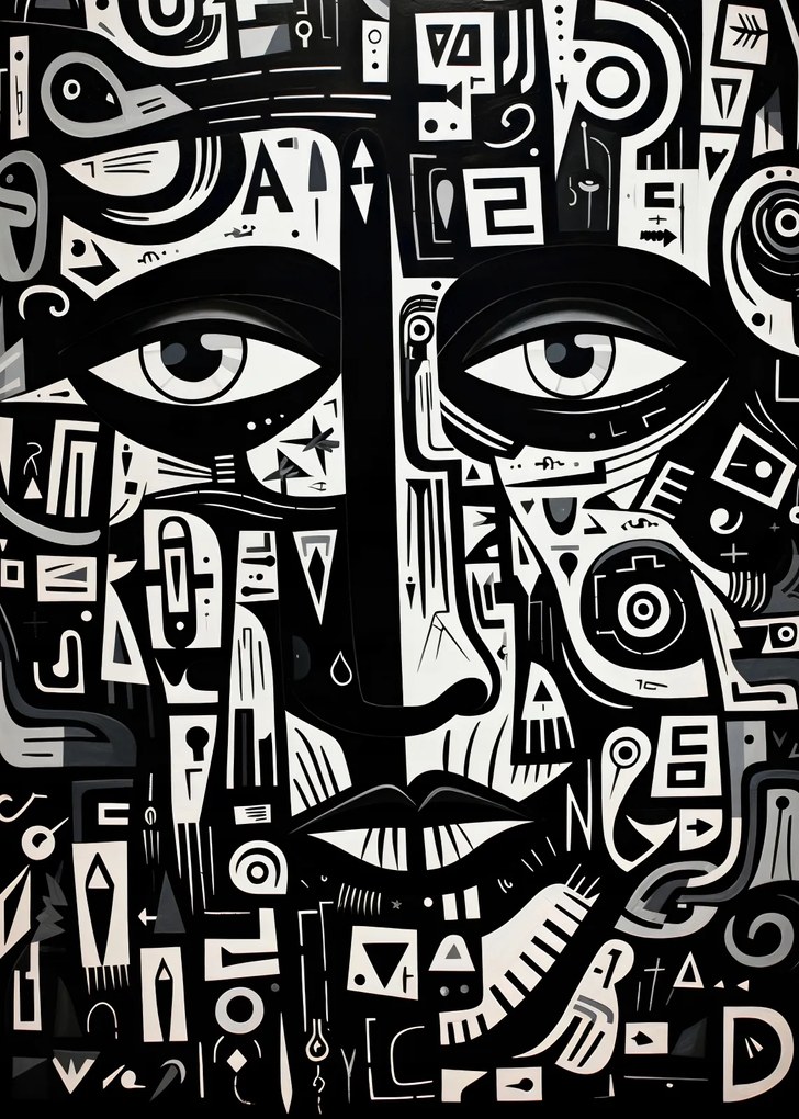 Poszter 25x35cm Gondolatok labirintusa