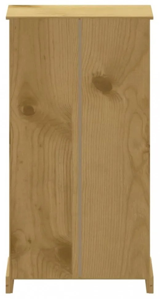 4 szintes Corona-stílusú mexikói fenyő könyvespolc 80x29x150 cm