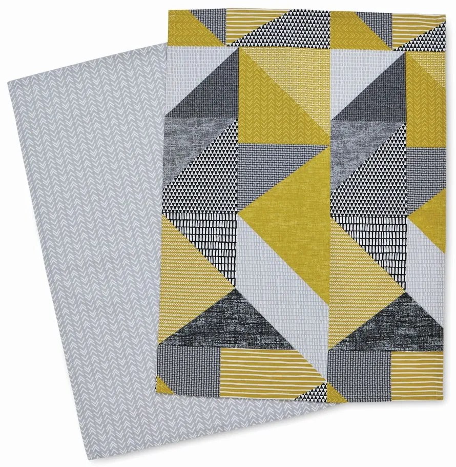 Pamut konyharuha szett 2 db-os 50x70 cm Larsson Geo – Catherine Lansfield