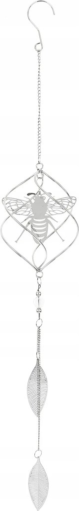 Függő Dekoráció Fém Kerti Dekoráció Ezüst