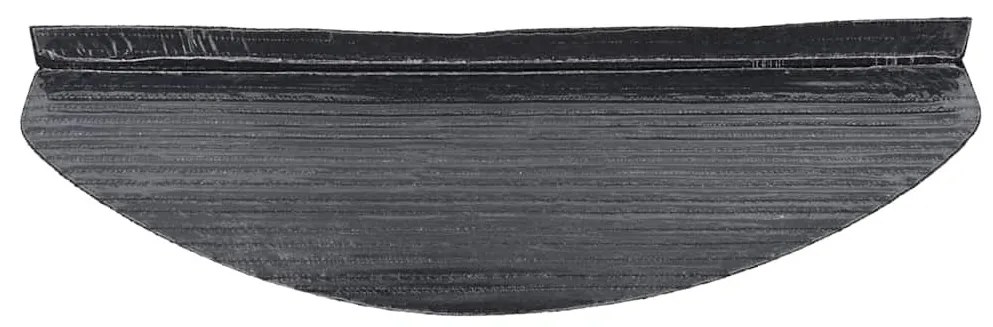 30 db fekete öntapadó lépcsőszőnyeg 56 x 17 x 3 cm