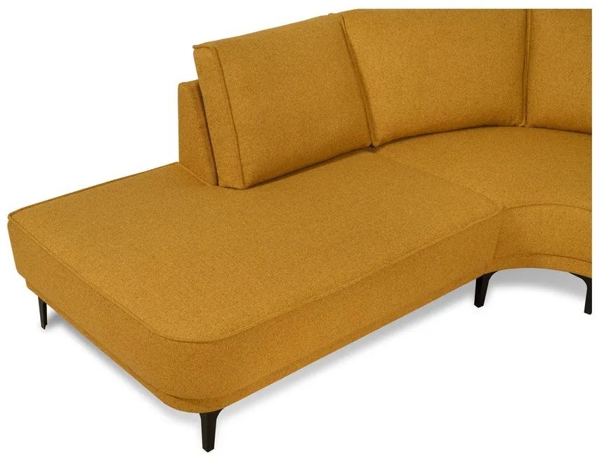 Mustársárga sarokkanapé (bal oldali) Copenhagen – Scandic