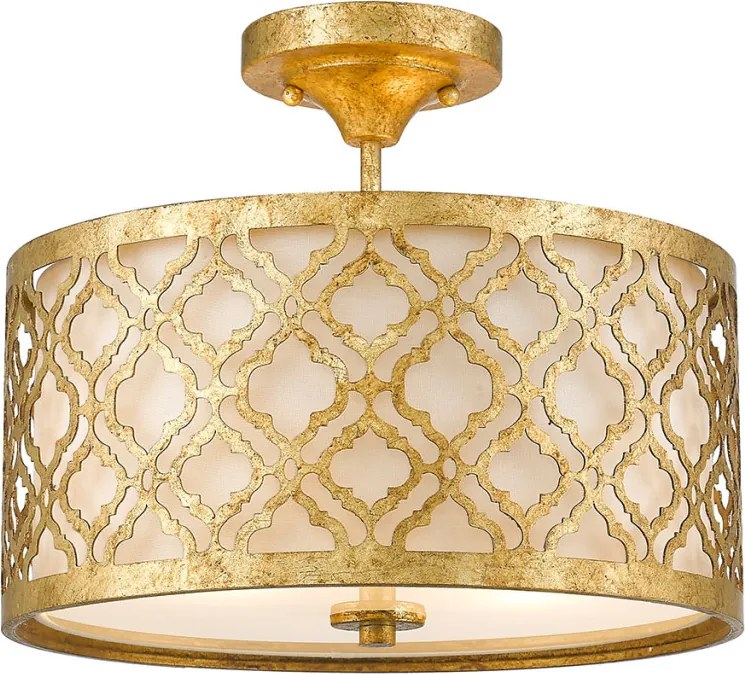 Gilded Nola Arabella GN-ARABELLA-P-M Plafonlámpa 2x75W/E27