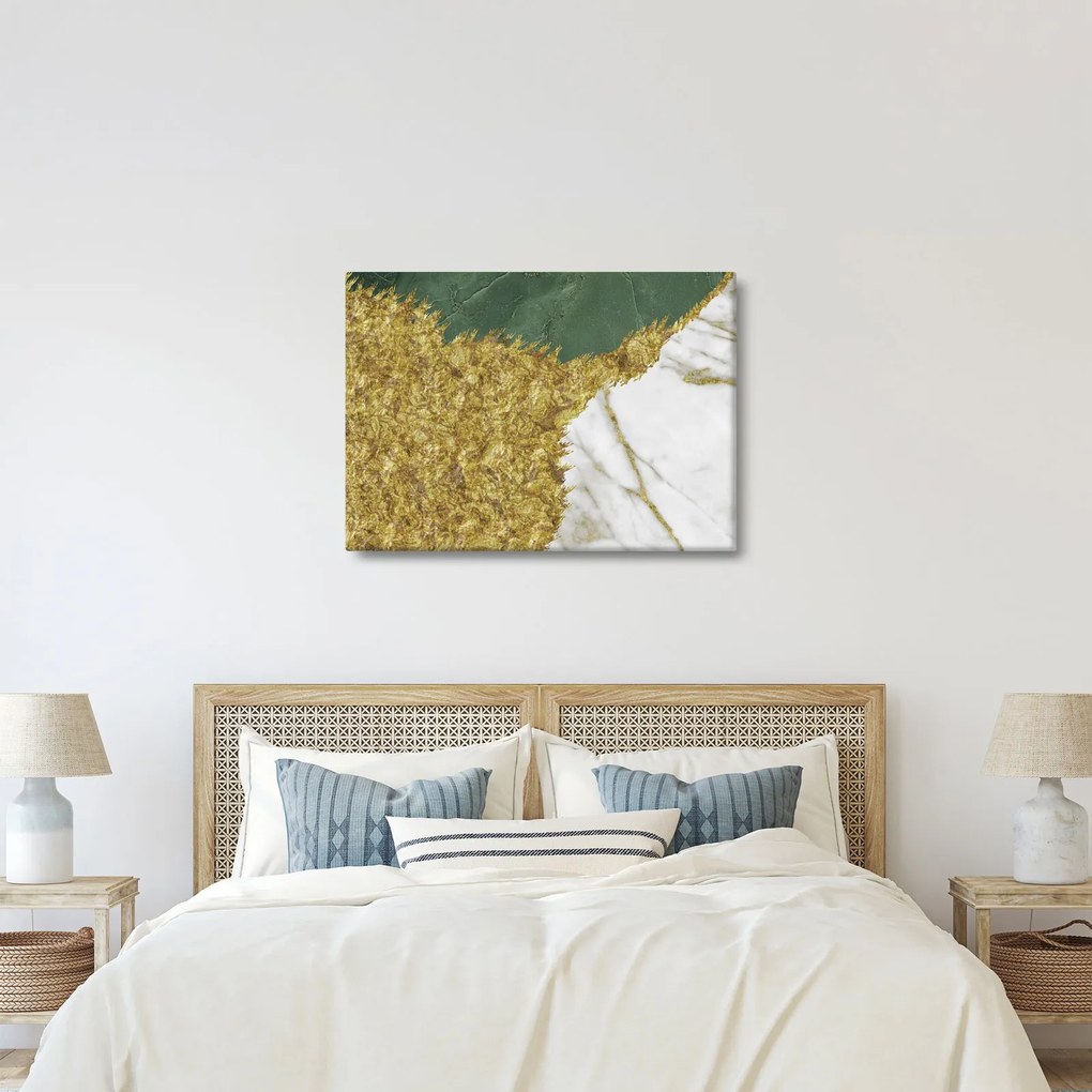 Kép - Zöld márvány N⁰2 (70x50 cm)