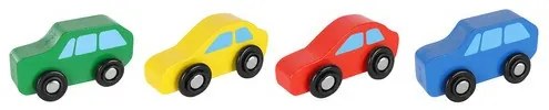 Wooden truck - trailer + set of cars 22698