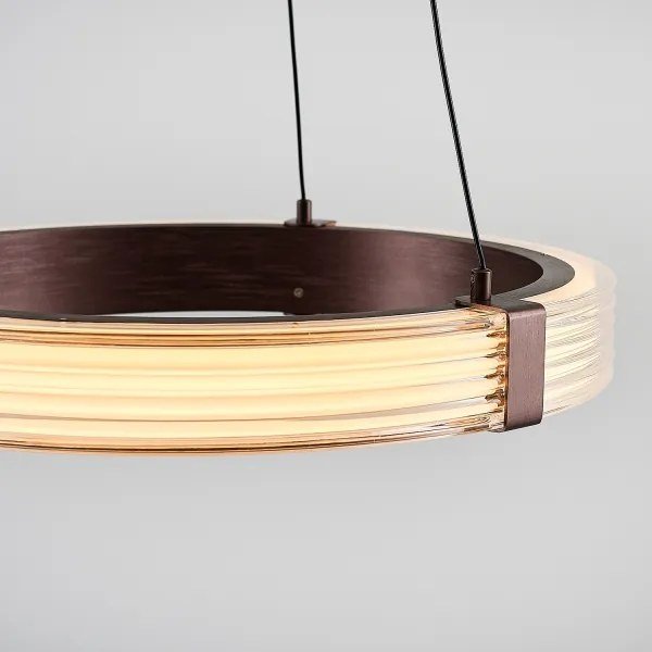 LED csillár kábelen JESI LED/2W/230V 3000K barna