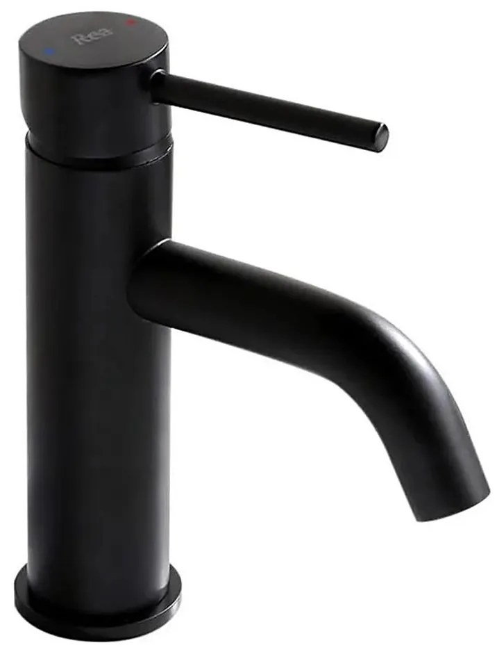 REA-B4102 - LUNGO mosdócsaptelep, 16,5 cm, fekete