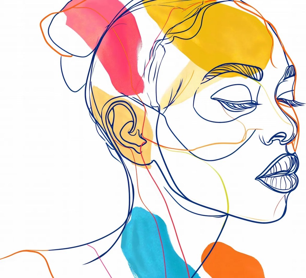 Poszter 20x15cm Kontúros szavak